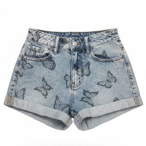 PacSun Eco Butterfly Stamp Mom Shorts 100% cotton